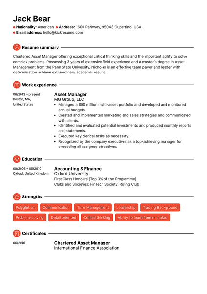 Best AI resume builder free