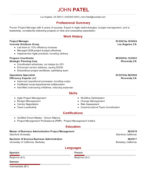 Free AI resume builder Free AI resume builder
