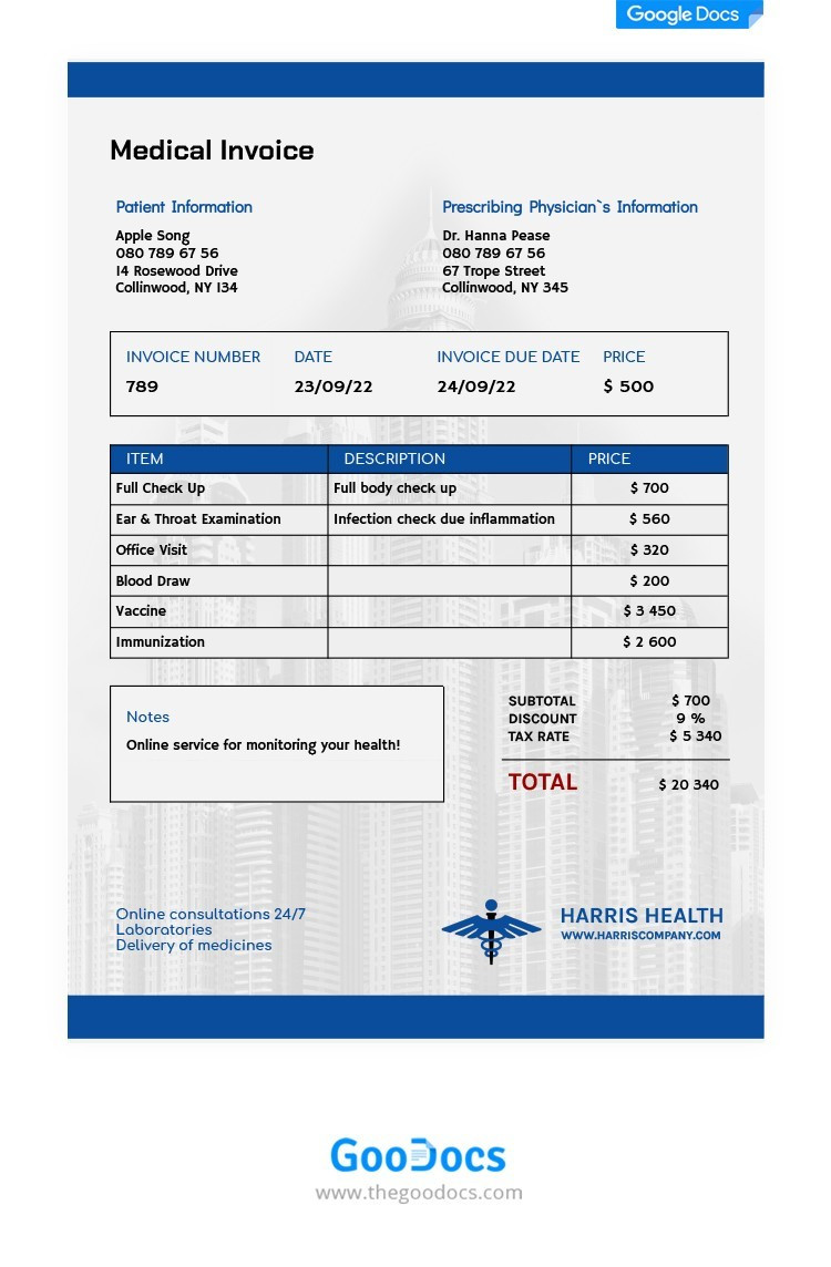 Medical Billing Order Medical Billing Order