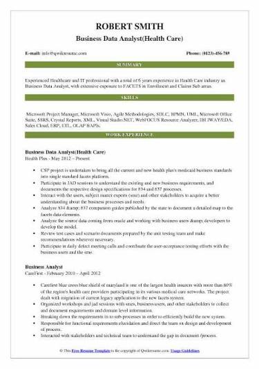 Model resume for data analyst fresher Model resume for data analyst fresher