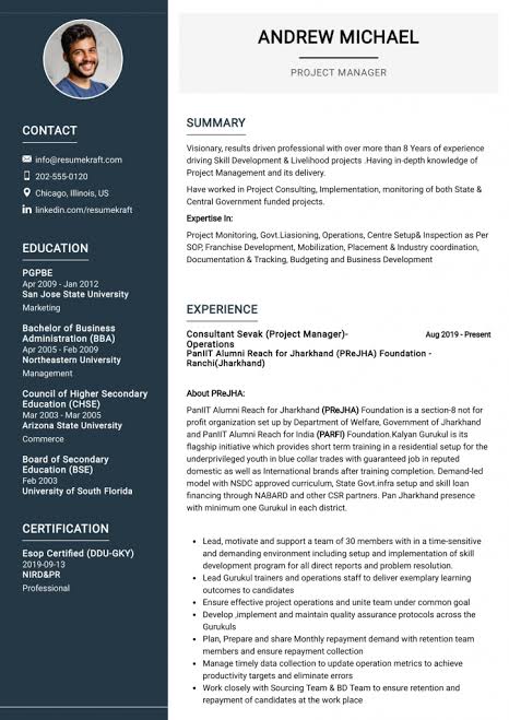 Software project manager ats cv template ai resume builder download Software project manager ats cv template ai resume builder download